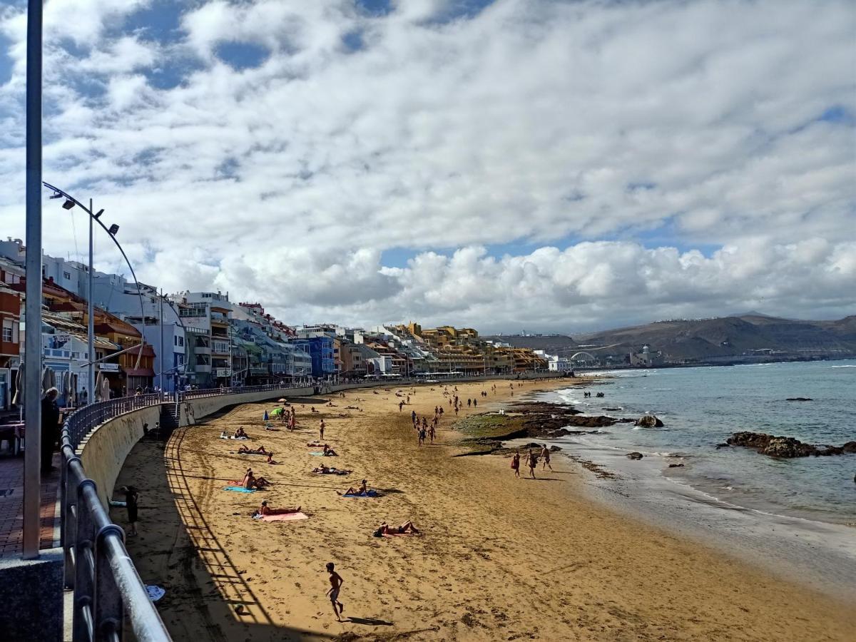 Estudio Vacacional W&G Las Canteras Con Bonitas Vistas Al Mar Las Palmas de Gran Canaria Exterior photo